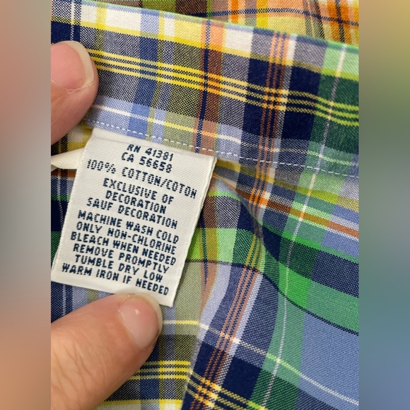 Ralph Lauren Men's button up shirt size large - Picture 9 of 9